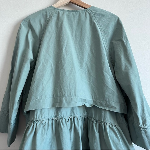 Caslon Peplum Cotton Blend Utility Jacket - Picture 8 of 9